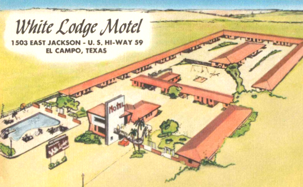 White Lodge Motel/Motor Court - El Campo TX