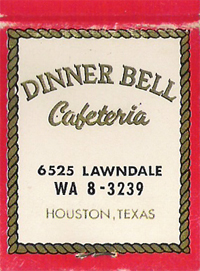 Dinner Bell Cafeteria/Mims Meat Co. - Houston TX