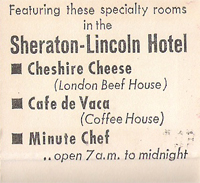 Sheraton-Lincoln Hotel - Houston TX