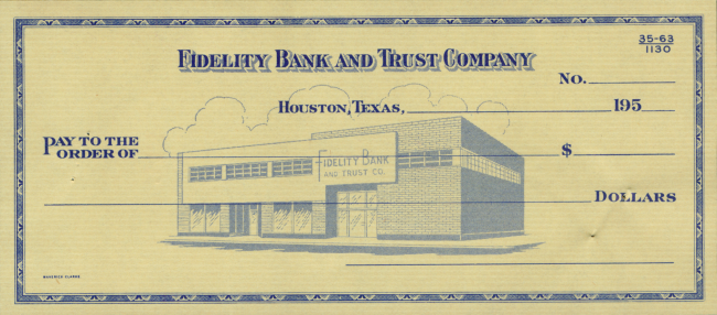 Fidelity Bank and Trust Company - Houston TX