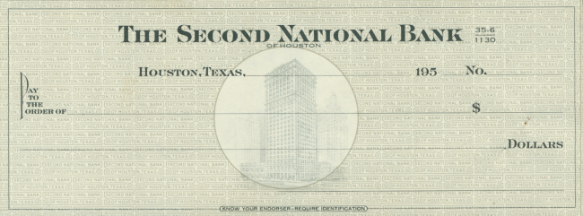 Second National Bank - Houston