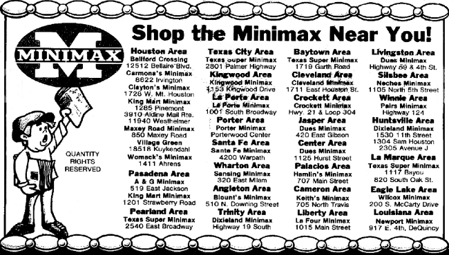 Minimax - Santa Fe TX