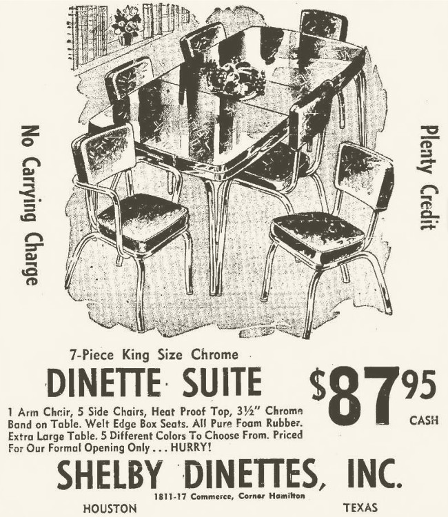 Shelby Dinettes, Inc.