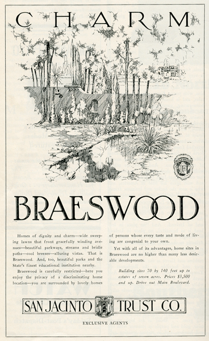Braeswood - Houston TX