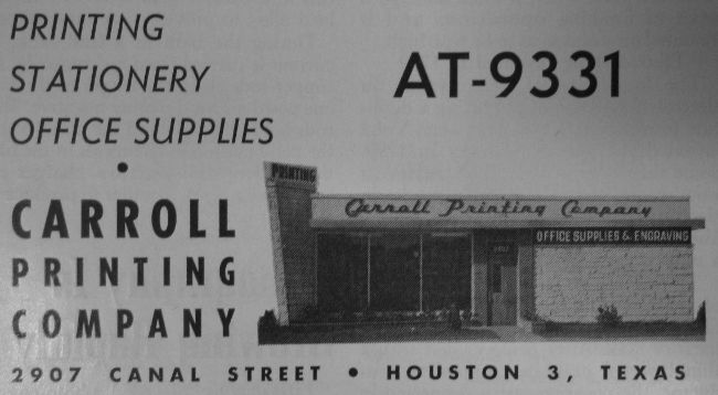 Carroll Printing Co. - Houston TX