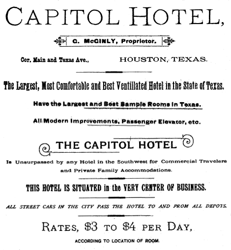 Capitol Hotel - Houston TX