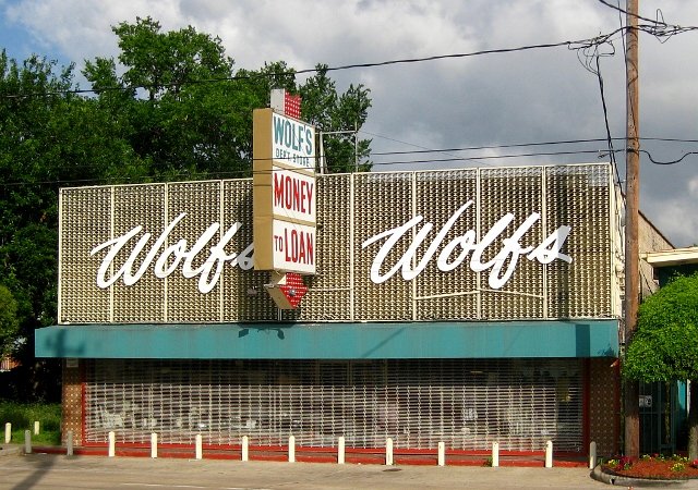 Wolf's Department Store and Pawn Shop - Houston TX
