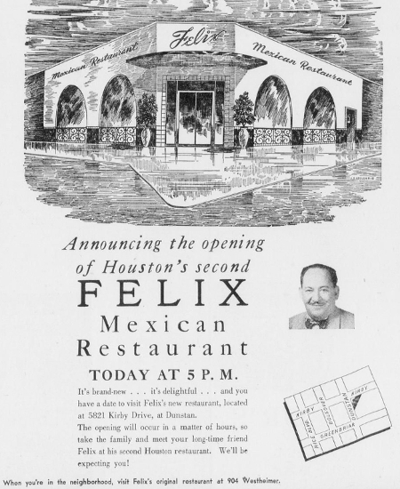 Felix Mexican Restaurant - Houston TX