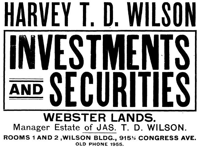 Harvey T.D. Wilson - Houston TX
