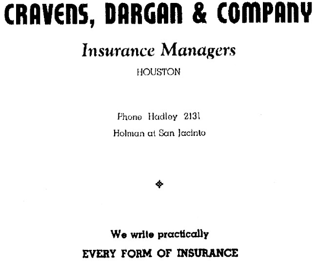 Cravens, Dargan & Company - Houston TX