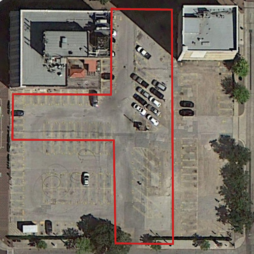 Aerial of Foley's/Joske's - Houston TX