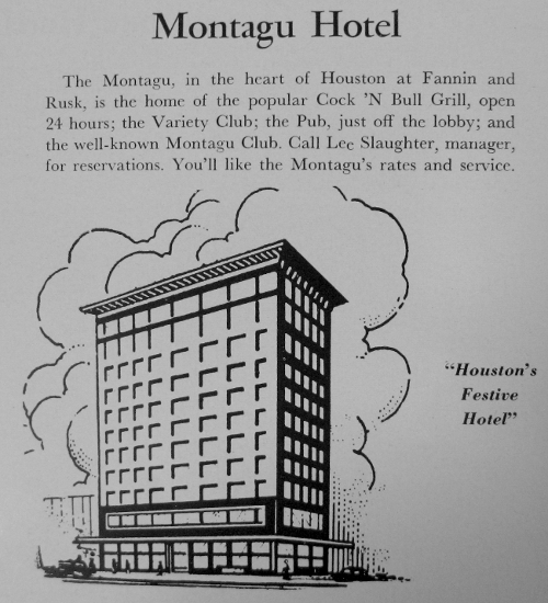 Montagu Hotel - Houston TX