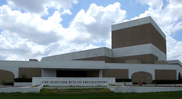 The Scottish Rite of Freemasonry - Arabia Shriners building - Houston TX